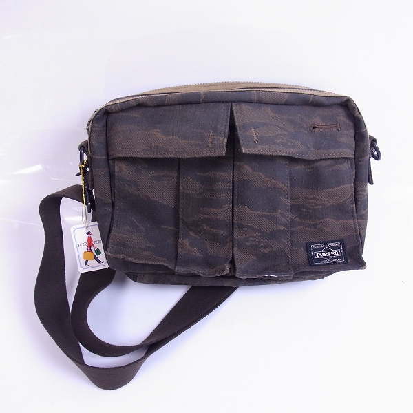 実際に弊社で買取させて頂いたPORTER/ポーター グリーンアイ ショルダーバッグ/カモフラ/迷彩 横型L 558-07708 の画像 0枚目