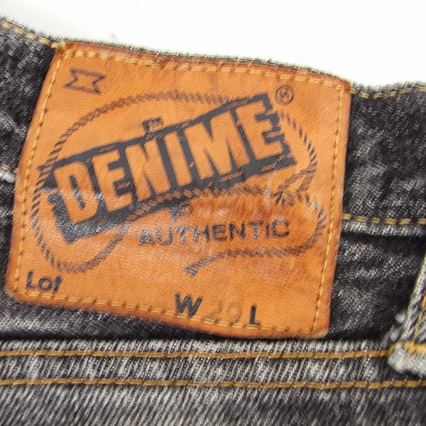 実際に弊社で買取させて頂いたDENIME/ドゥニーム  デニム パンツ/ストレート/ジーンズ/D13AW/29の画像 2枚目