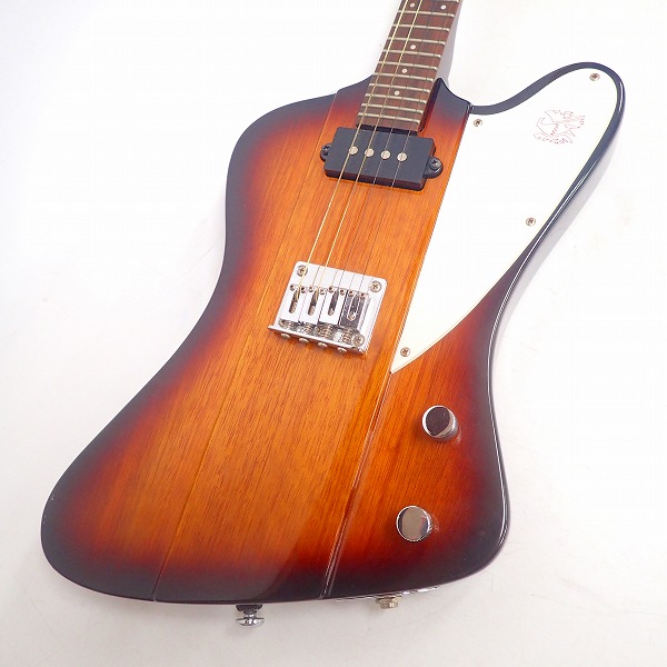 実際に弊社で買取させて頂いた【型番不明】Epiphone/エピフォン Mandobird 4弦 エレクトリック マンドリンの画像 3枚目