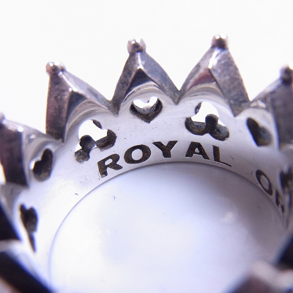 実際に弊社で買取させて頂いたRoyal Order/ロイヤルオーダー オフィーリアクラウンリング 10.5号の画像 3枚目