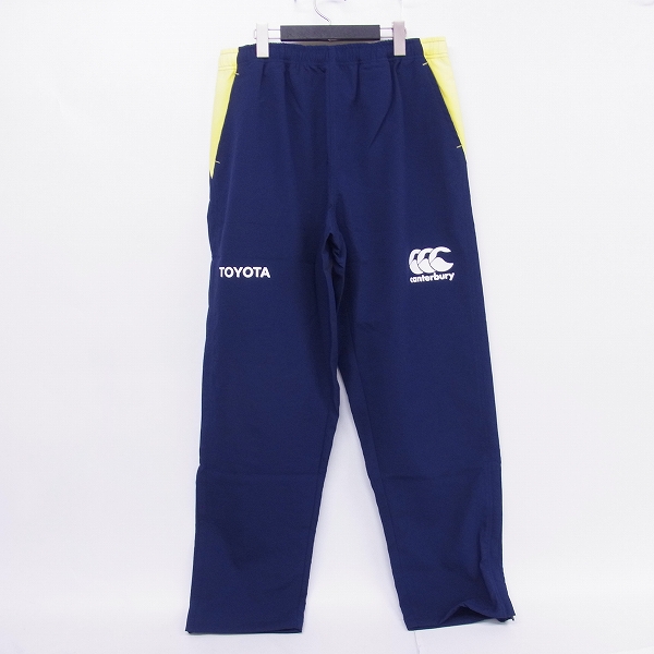 実際に弊社で買取させて頂いた【未使用】CANTERBURY/カンタベリー TOYOTA PRACTICE PANTS パンツ R16510TY/4L