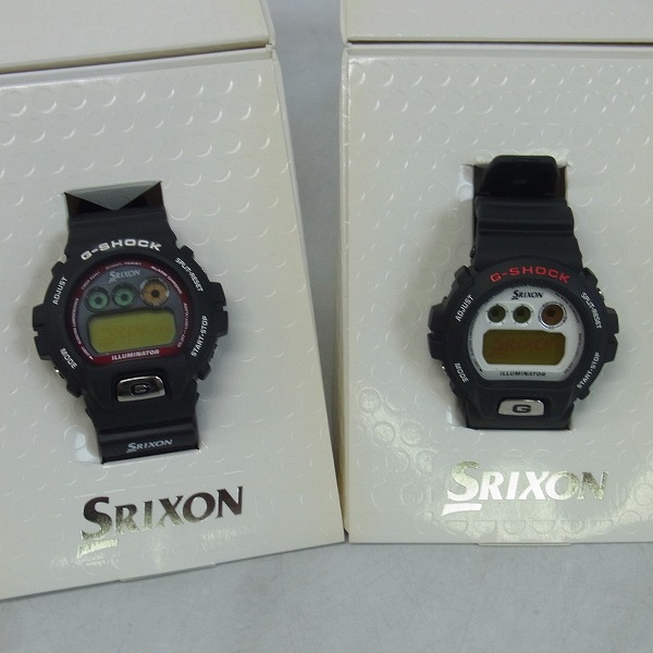 実際に弊社で買取させて頂いたG-SHOCK×SRIXON/Gショック×スリクソン コラボウォッチ DW-6900/2点セット