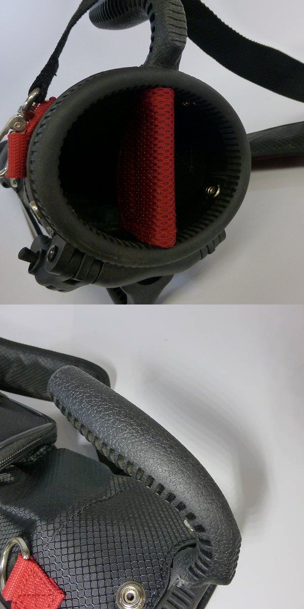 実際に弊社で買取させて頂いたle coq sportif/ルコック セルフスタンドクラブケース QQ5050 2017年モデル 47インチ対応 ブラックの画像 2枚目