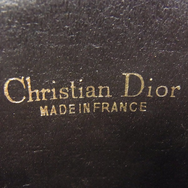 実際に弊社で買取させて頂いたChristian Dior/ディオール CDロゴ トロッター柄 キャンバスショルダーバッグの画像 5枚目
