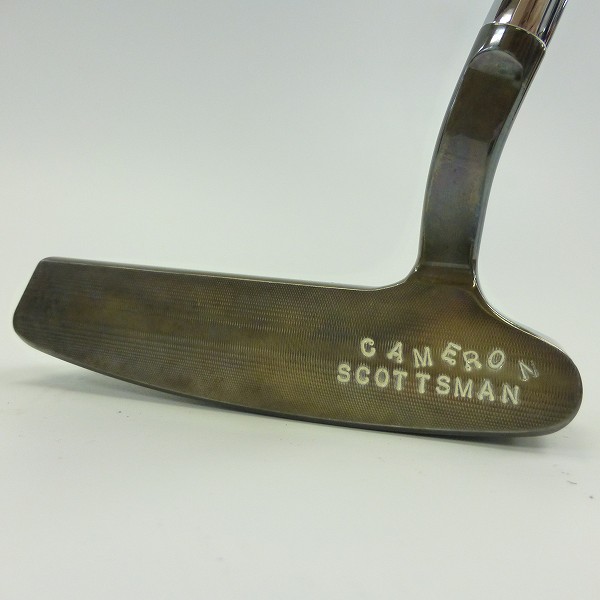 実際に弊社で買取させて頂いた★Scotty Cameron/スコッティキャメロン オールドパター スコッツマン Titleist Tマーク刻印入 ダンシング・キャメロンの画像 1枚目