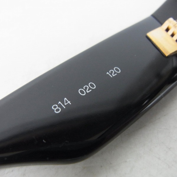 実際に弊社で買取させて頂いたGIORGIO ARMANI/ジョルジオアルマーニ セルフレーム サングラス/アイウエア ブラック/814の画像 3枚目