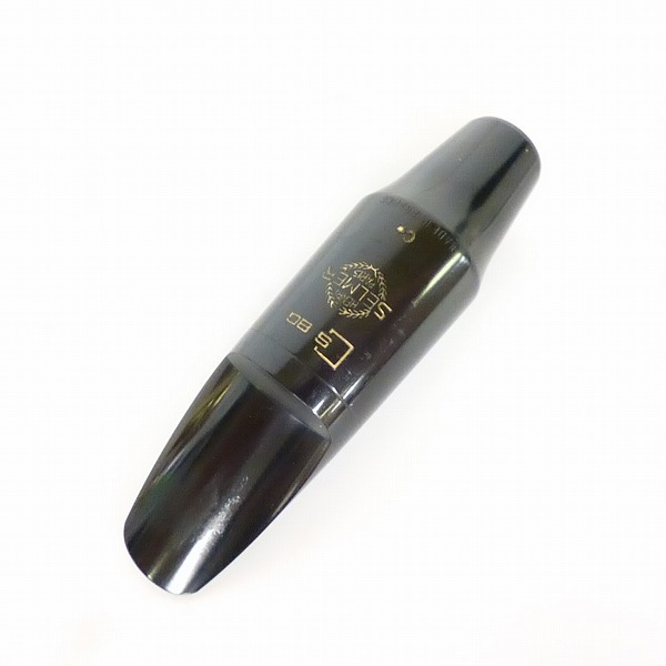 実際に弊社で買取させて頂いたSELMER/セルマー テナーサックス用マウスピース S80 C☆ SELMERリガチャー/メタルキャップ付きの画像 1枚目