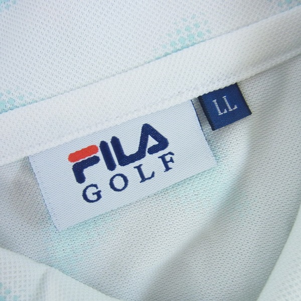 実際に弊社で買取させて頂いたFILA/フィラ GOLF ポロシャツ 星 LLの画像 2枚目