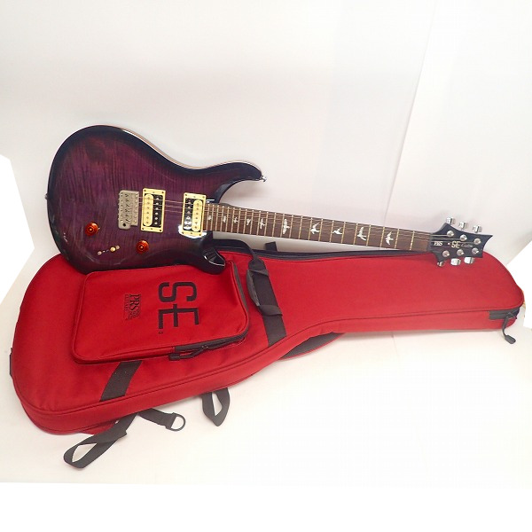 実際に弊社で買取させて頂いた★【型番不明】PRS/ポールリードスミス SE Custom 24 エレキギター ケース付の画像 0枚目