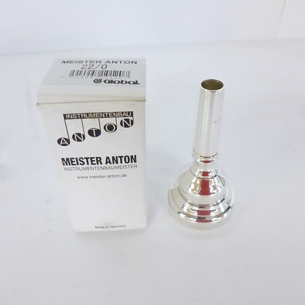 実際に弊社で買取させて頂いたMeister Anton/マイスターアントン 22-0 Tuba チューバ 太管用マウスピース 