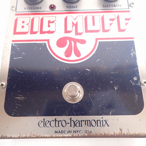 実際に弊社で買取させて頂いた【動作確認済み/詳細不明】Electro-Harmonix/エレクトロハーモニクス BIG MUFF ビッグマフの画像 1枚目