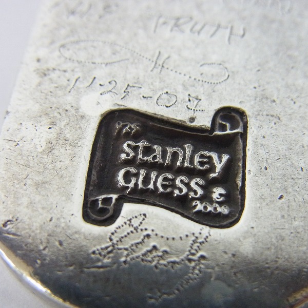 実際に弊社で買取させて頂いた【ギャラ付】STANLEY GUESS/スタンリーゲス ラージウッドドッグタグ #33 の画像 3枚目