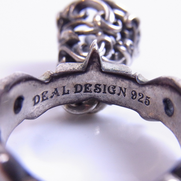 実際に弊社で買取させて頂いたDEALDESIGN/ディールデザイン フリック ベル リング 15号の画像 5枚目