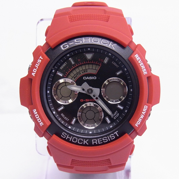 G-SHOCK/Gショック デジアナコンビ 海外モデル 赤黒 AW-591RL-4ADRの買取実績 - ブランド買取専門店リアクロ