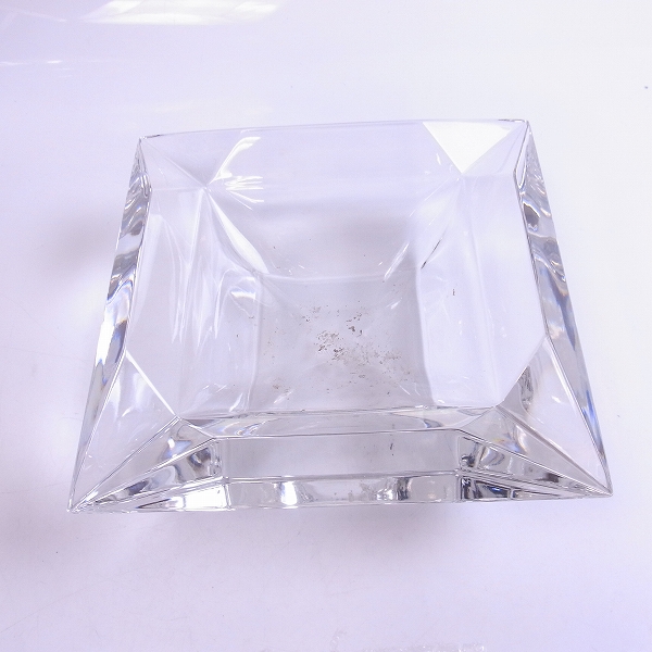 実際に弊社で買取させて頂いたBVLGARI×Rosen thal/ブルガリ×ローゼンタール クリスタル アッシュトレイ/灰皿