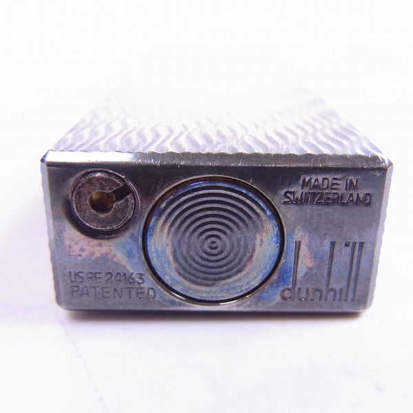 実際に弊社で買取させて頂いたdunhill/ダンヒル ローラガスライター シルバーの画像 4枚目