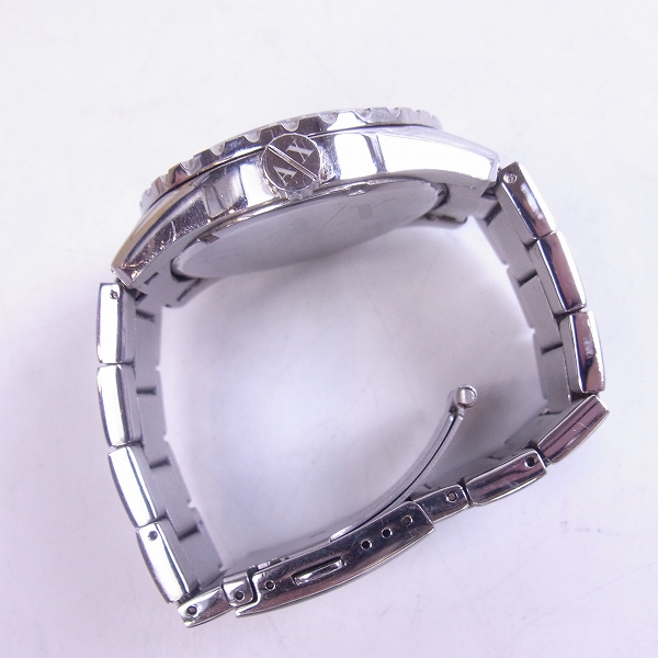 実際に弊社で買取させて頂いたARMANI EXCHANGE/アルマーニエクスチェンジ シルバーステンレススチールクォーツ腕時計/AX1708の画像 1枚目