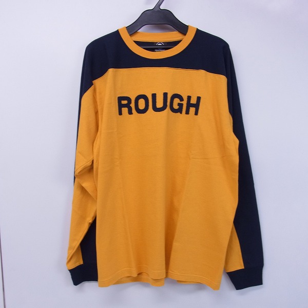 実際に弊社で買取させて頂いた【未使用】RATS/ラッツ ROUGH ワッペン バイカラー長袖 Tシャツ 18RTC-303/L