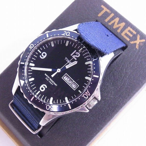 実際に弊社で買取させて頂いたTIMEX×J.CREW/タイメックス×ジェイクルー コラボ クオーツ 腕時計 T2N678/48137