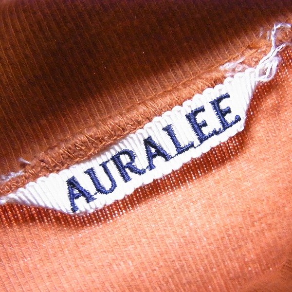 AURALEE/オーラリー ハーフジップハイネックニットセーター/5の買取