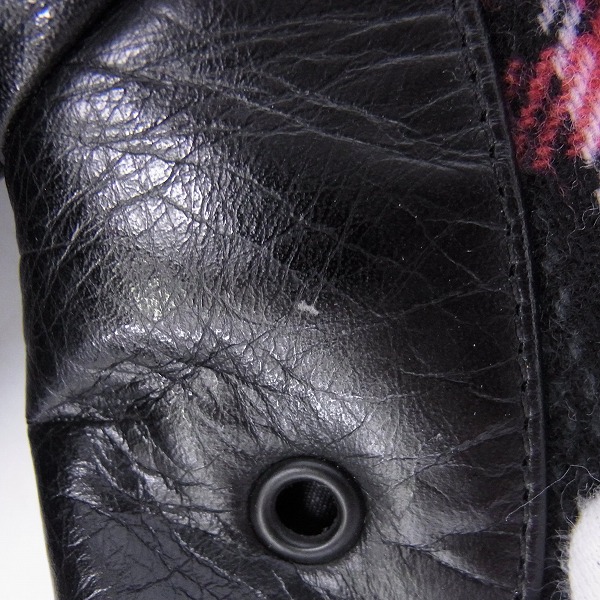 実際に弊社で買取させて頂いたhite Mountaineering/ホワイトマウンテニアリング チェック柄 ウールツイード スタジャン/1の画像 6枚目