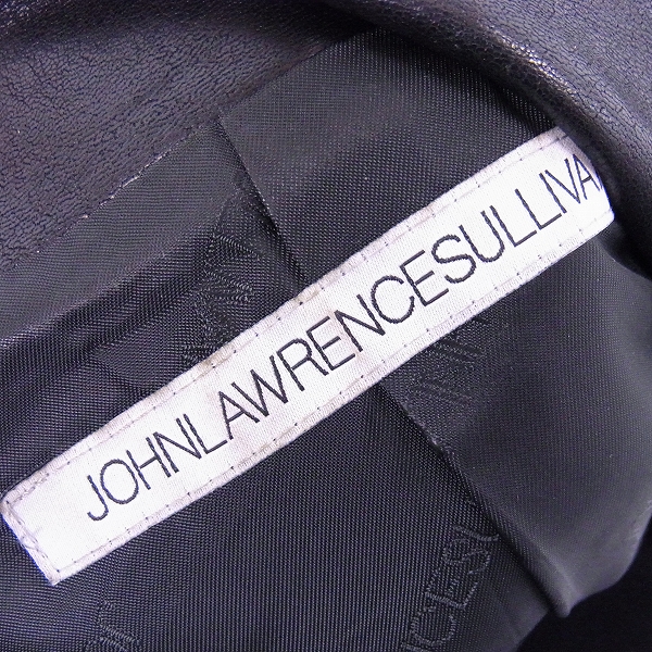 実際に弊社で買取させて頂いたJOHN LAWRENCE SULLIVAN/ジョンローレンスサリバン レザーライダースジャケット JLS-04-01/34の画像 3枚目