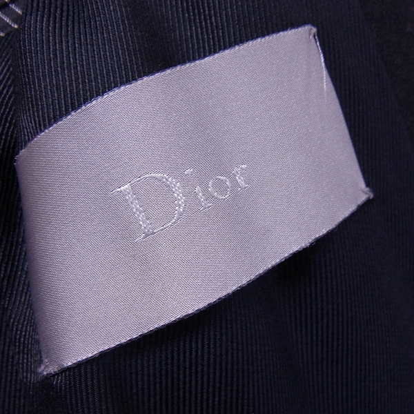 実際に弊社で買取させて頂いたDIOR HOMME/ディオールオム 10AW ウール混Pコート/ピーコート 46の画像 3枚目