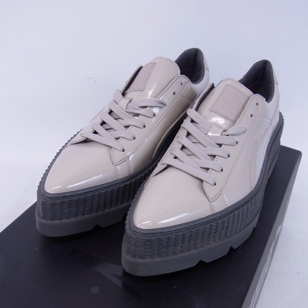 PUMA BY RIHANNA×FENTY/プーマ×フェンティ ポインティクリーパーパテント 厚底 スニーカー366270-02 /25.5  の買取実績 - ブランド買取専門店リアクロ