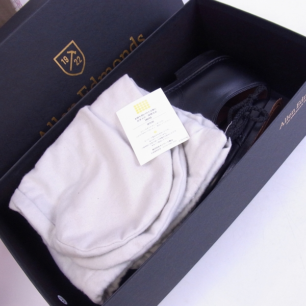 実際に弊社で買取させて頂いたAllen Edmods/アレン エドモンズ FIFTH AVENUE キャップトウ レザーシューズ 5705/9.5の画像 5枚目