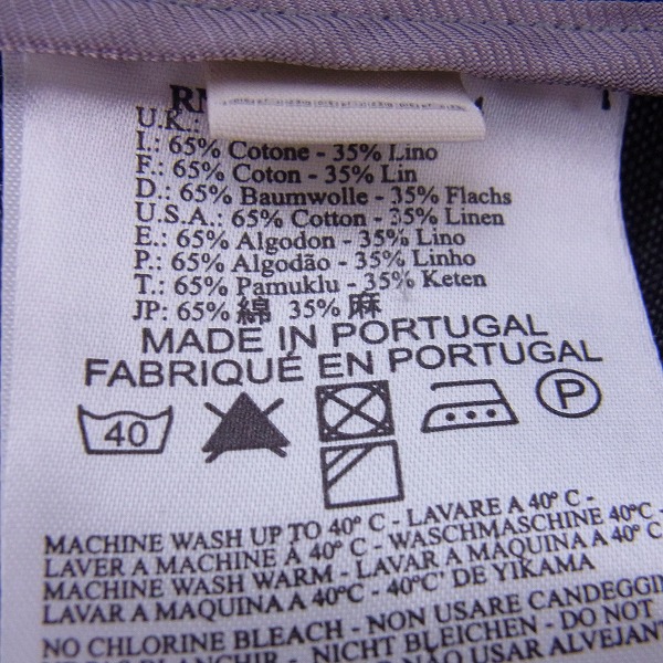 実際に弊社で買取させて頂いたDIESEL BLACK GOLD/ディーゼルブラックゴールド 綿麻混テーラードジャケット/Lの画像 3枚目