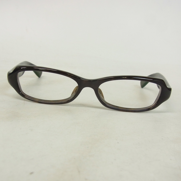 実際に弊社で買取させて頂いたspec espace/スペックエスパス セルロイド 西野正美 フルリム メガネフレーム/眼鏡/アイウェア ES-8201 の画像 1枚目