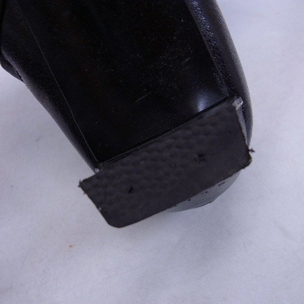 実際に弊社で買取させて頂いたCELINE/セリーヌ レザー ロングブーツ 36.5の画像 7枚目