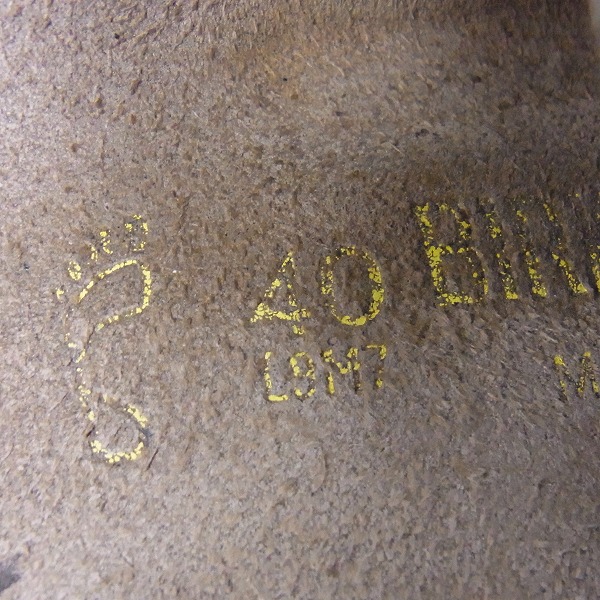 実際に弊社で買取させて頂いたBIRKENSTOCK/ビルケンシュトック パサディナ レザー 26.0の画像 5枚目