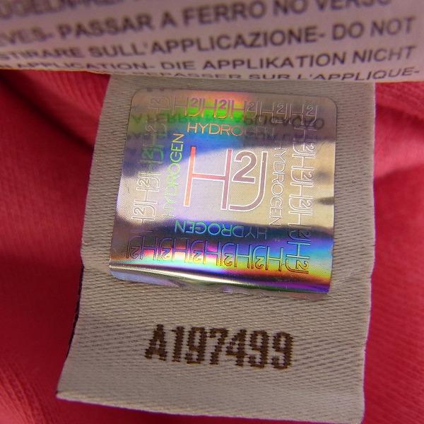 実際に弊社で買取させて頂いたHYDROGEN/ハイドロゲン スカル刺繍 ポロシャツ/XLの画像 4枚目