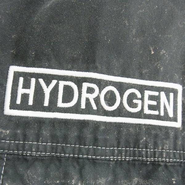 実際に弊社で買取させて頂いたHYDROGEN/ハイドロゲン ブリーチ ミリタリーボタンシャツ/Lの画像 6枚目
