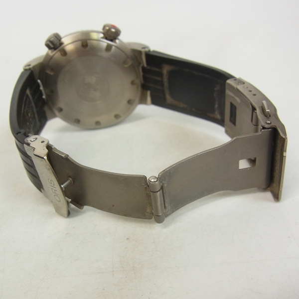 実際に弊社で買取させて頂いたORIS/オリス ディアマイスタータウリーレギュレーター ダイバーズ 腕時計/100気圧防水の画像 3枚目