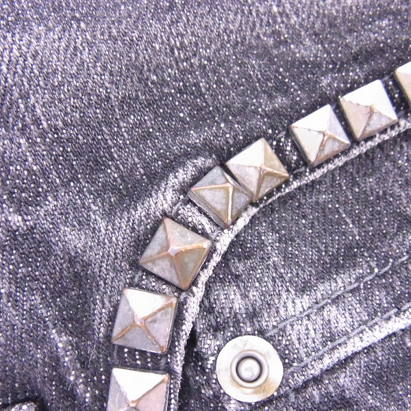 実際に弊社で買取させて頂いたHYSTERICS/ヒステリックス スタッズ装飾 デニムパンツ/ジーンズ XSの画像 6枚目