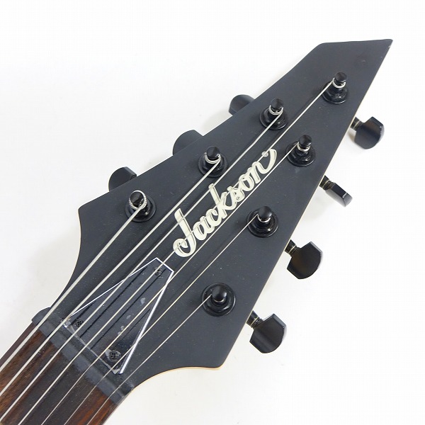 エレキギター マットブラック ☆Jackson/ジャクソン JS22-7 DINKY マットブラック 7弦 エレキ