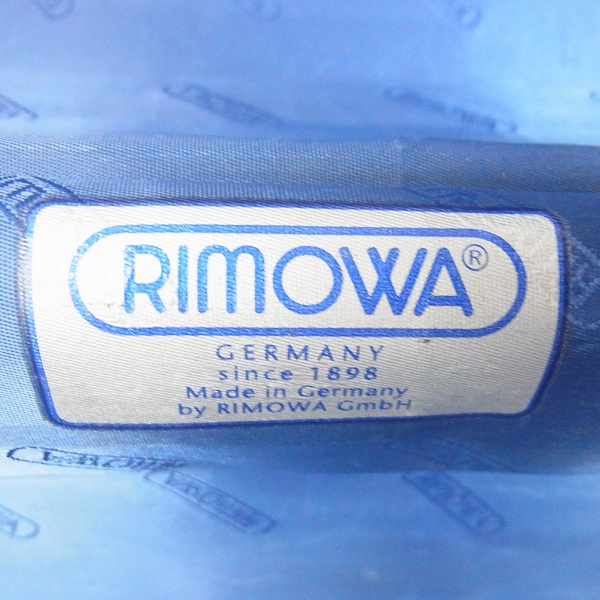 実際に弊社で買取させて頂いたRIMOWA/リモワ トパーズ マルチホイール キャビントロリー 4輪 スーツケース 32L/932.52の画像 5枚目
