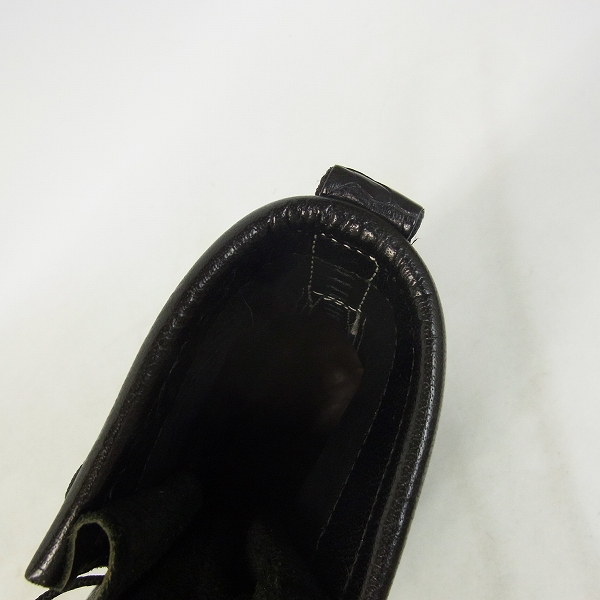 実際に弊社で買取させて頂いたWHITE'S BOOTS/ホワイツブーツ カスタム スモークジャンパー カイマン×バッファロー コンビ トリプルミッドソール 7.5Fの画像 4枚目