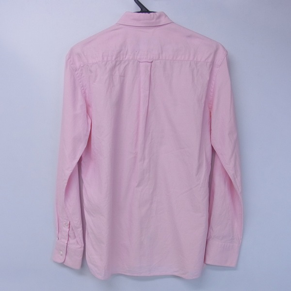 実際に弊社で買取させて頂いたMAISON KITSUNE/メゾンキツネ ボタンダウン コットンシャツ ピンク Sの画像 1枚目