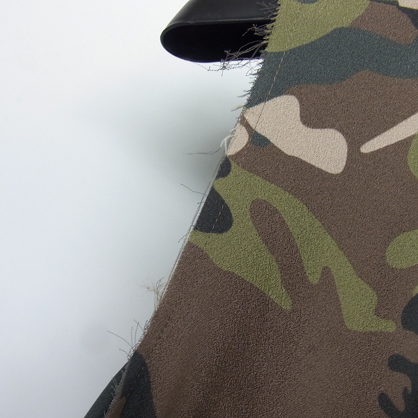 実際に弊社で買取させて頂いた【未使用】HYSTERICS/ヒステリックス カモフラ/迷彩 ノースリーブワンピース/FREEの画像 6枚目