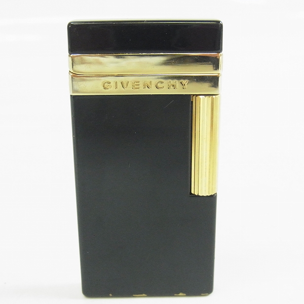 実際に弊社で買取させて頂いたGIVENCY/ジバンシィ フリントガスライター ブラック×ゴールド
