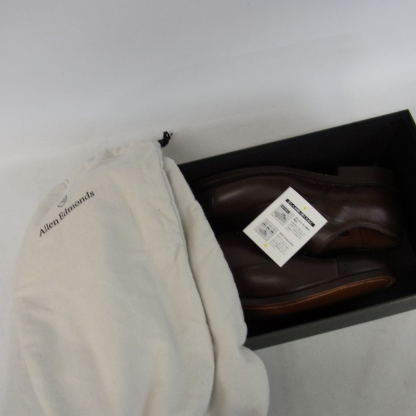実際に弊社で買取させて頂いたAllen Edmods/アレン エドモンズ 5745  FIFTH AVENUE キャップトウ レザーシューズ 7Eの画像 8枚目