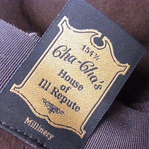 実際に弊社で買取させて頂いたCA4LA/カシラ Cha-Cha's ジッパー付き 中折れ ウール ハット/帽子の画像 5枚目