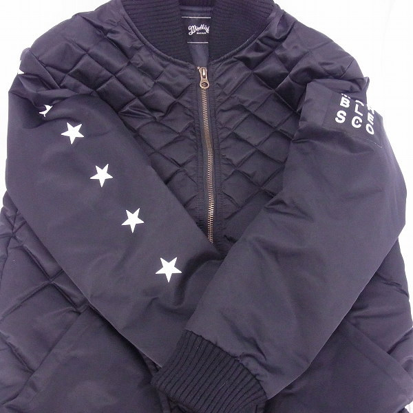 実際に弊社で買取させて頂いたMarbles/マーブルス Random Quilting Rib Bomber/ランダム キルティング リブ ボンバー ジャケット MJK-A1609/Mの画像 8枚目