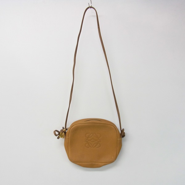実際に弊社で買取させて頂いたLOEWE/ロエベ レザーポーチショルダーバッグ