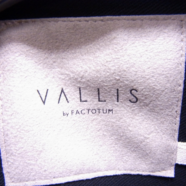 実際に弊社で買取させて頂いたVALLIS by FACTOTUM/ヴァリス バイ ファクトタム コットン テーラードジャケット/44の画像 2枚目
