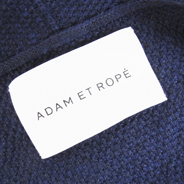 実際に弊社で買取させて頂いたADAM ET ROPE/アダムエロペ リネンカノコショールカーディガンの画像 2枚目