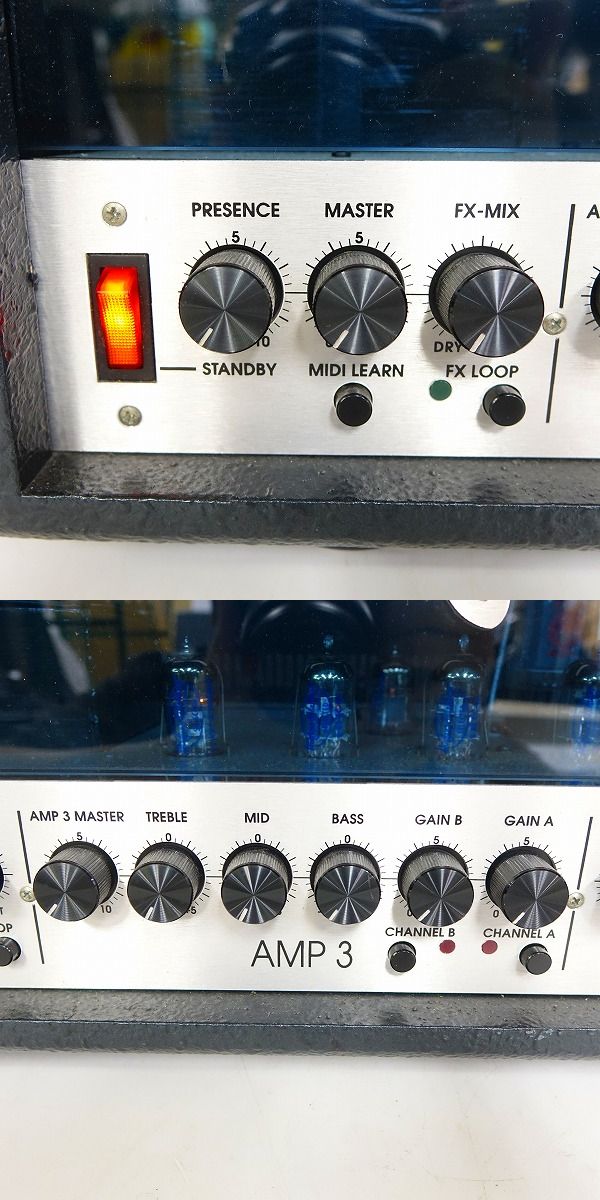 実際に弊社で買取させて頂いた★【難有】Hughes & Kettner/ヒュースアンドケトナー TRIAMP/トライアンプ MK-1 真空管 ギターアンプ ヘッドアンプの画像 1枚目